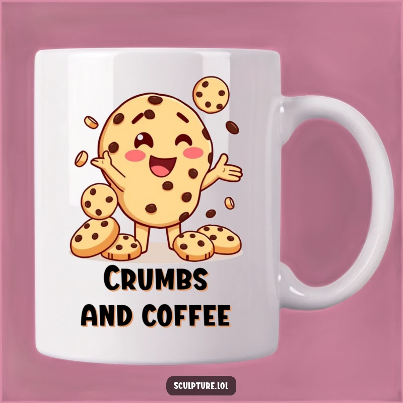 Funny Cookie Juggling Mug: A Sweet and Hilarious Gift for Treat Lovers!