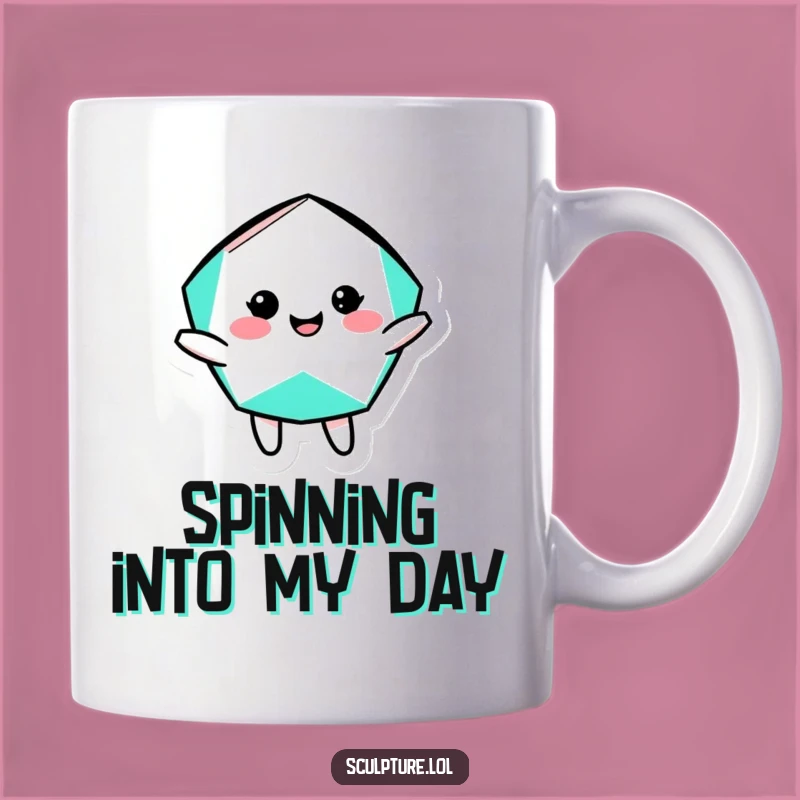 Funny Geometric Shape Rotation Mug: Perfect Quirky Gift