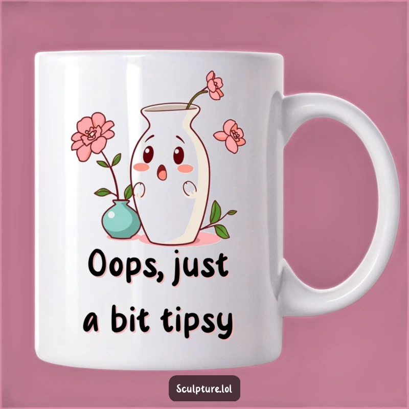 Funny Surprised Vase Mug: A Precarious Ceramic Gift for Coffee Lovers Who Like a Laugh