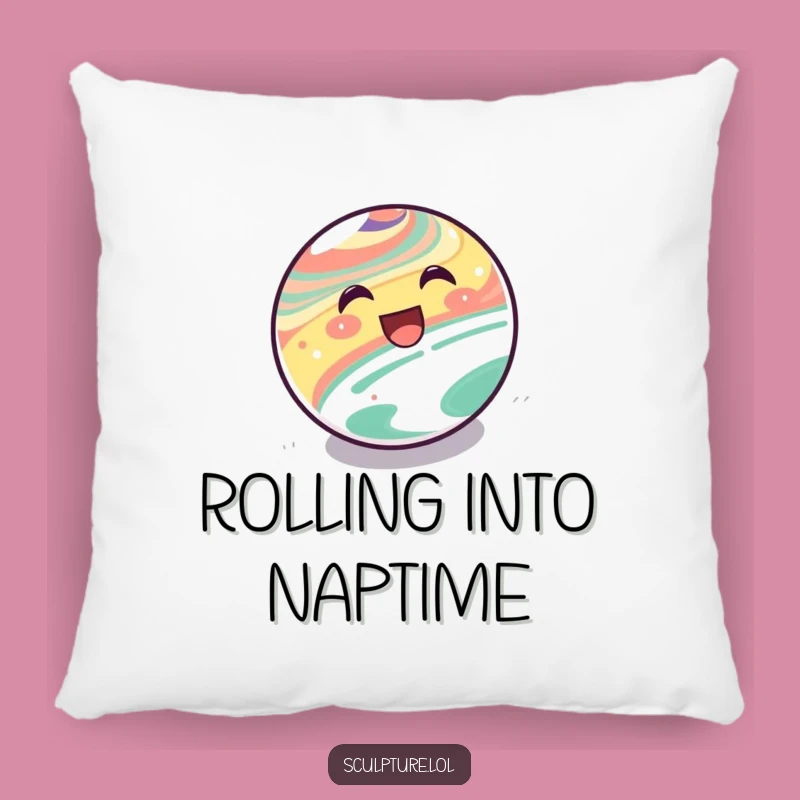 Funny Rolling Marble Pillow: Snuggle with Fun & Comfort, Wonderful Funny Gift!
