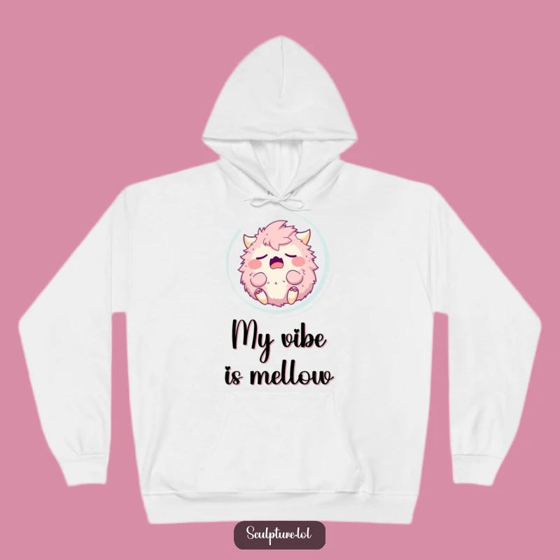 Funny Sleepy Monster Bubble Hoodie - Cozy & Hilarious Warmth!