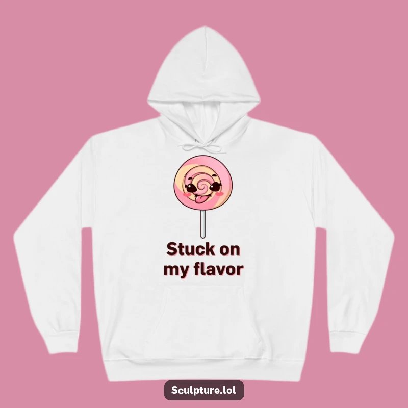 Funny Lollipop Hoodie - Cozy Mischievous Tongue Out Sweatshirt