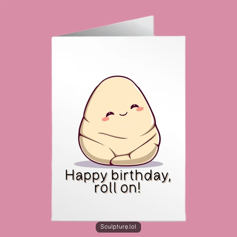 Free Printable Rolling Stone Birthday Card: Funny Relaxed Downloadable Gift