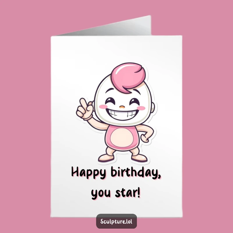 Free Printable Metal Star Birthday Card: Funny Proud Downloadable Gift