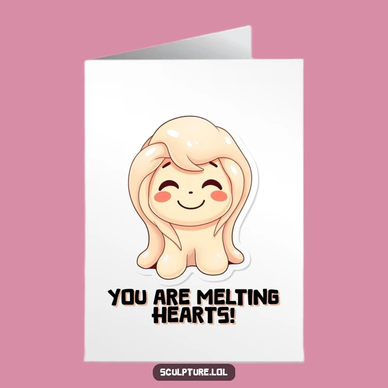 Free Printable Melting Wax Congrats Card: Amused Downloadable Gift for Success
