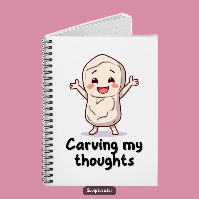 Funny Stone Figure Notebook: Jot Down Ideas with a Dance