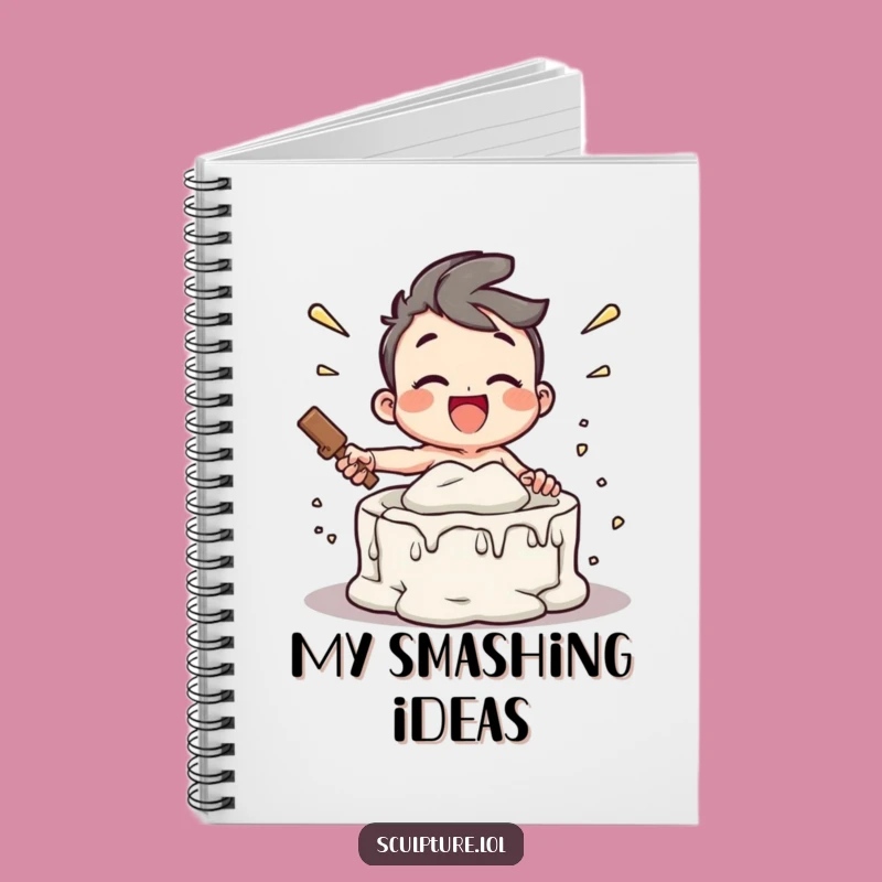 Funny Notebook - Joyful Character's Breakthrough Ideas
