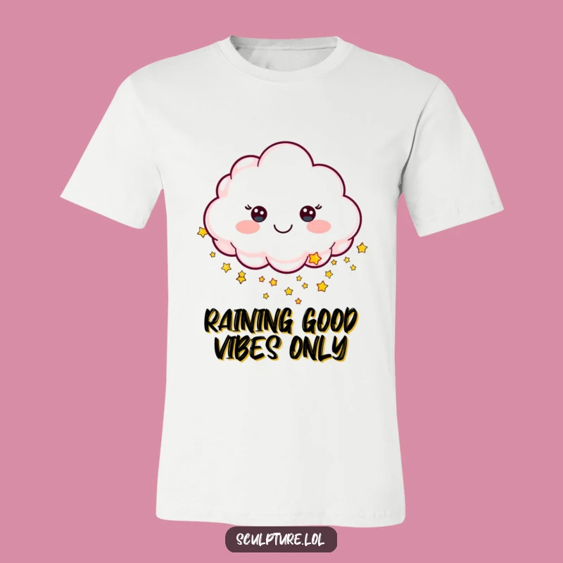 Funny Cheerful Cloud T-Shirt, Wear a Sky Full of Stars