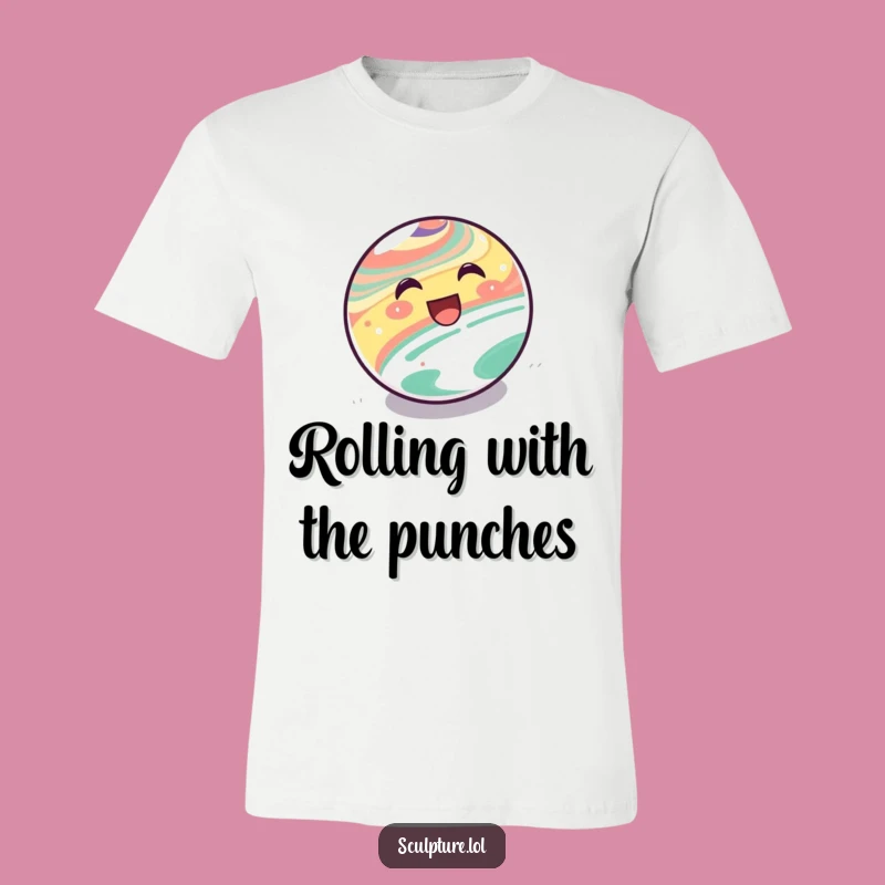 Funny Rolling Marble T-Shirt: Embrace the Roll, Hilarious Gift Idea!