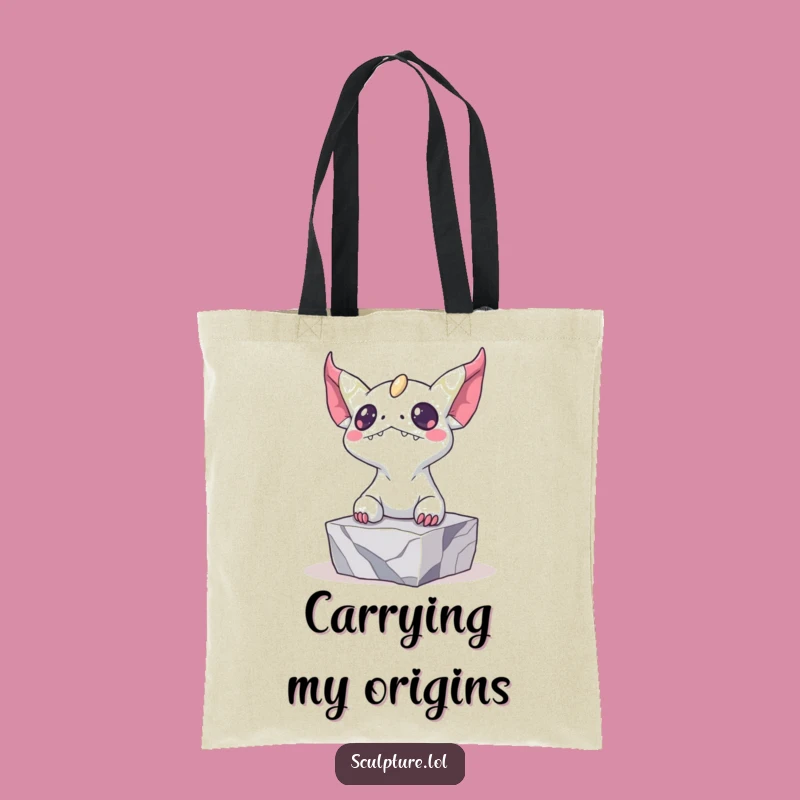 Funny Marble Creature Tote: Carry Your Quirks with Style
