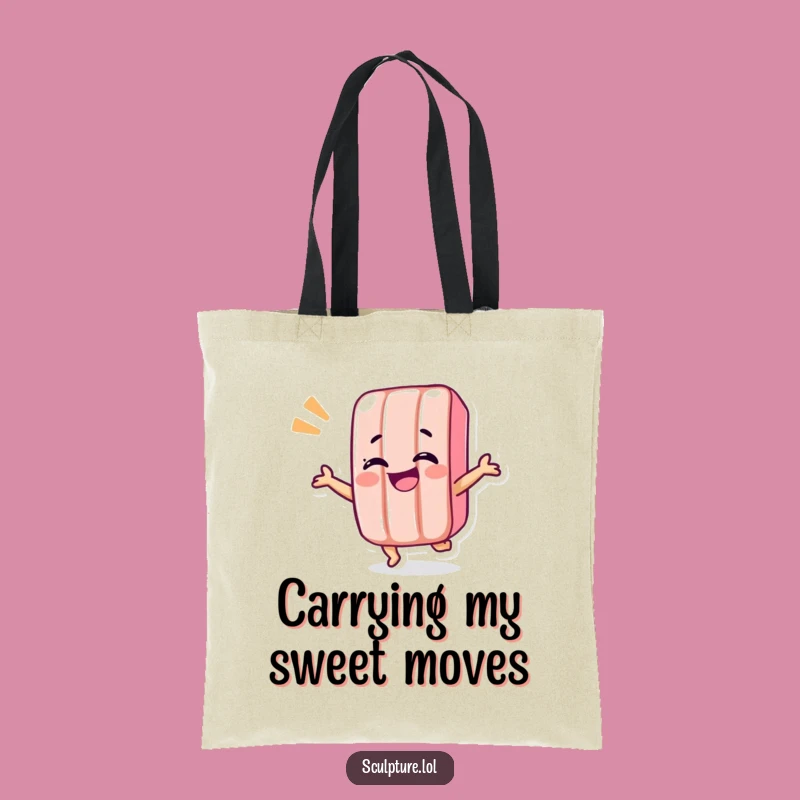 Funny Candy Bar Shimmy Tote Bag: Carry Sweet Fun, Great Sweet Funny Gift!